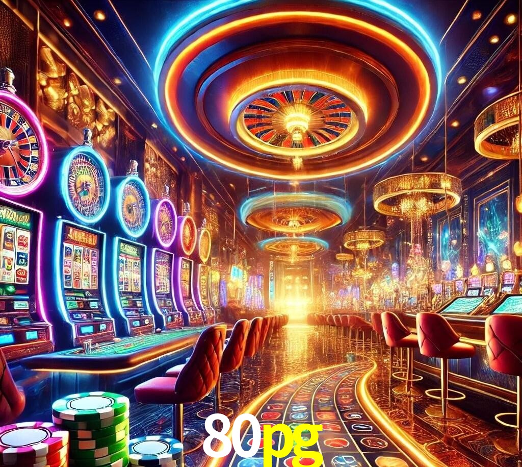 80pg Ambiente vibrante de cassino online